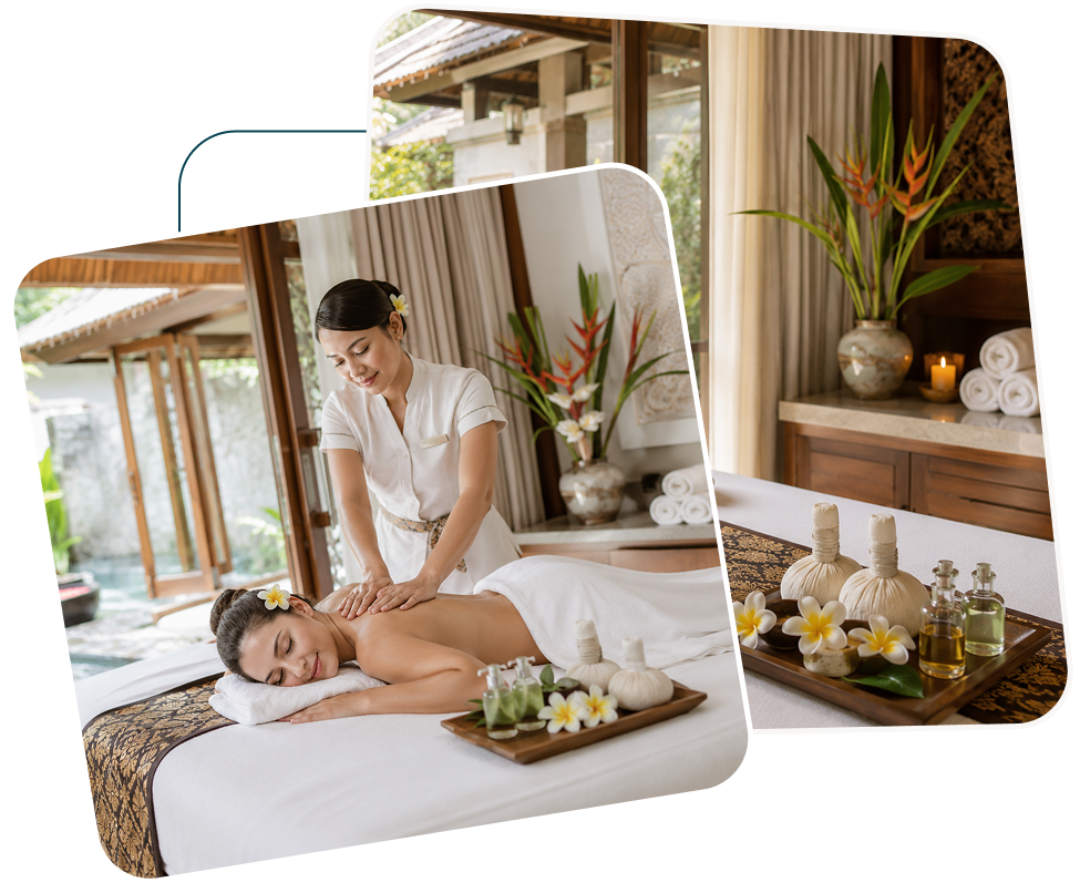 Balinese massage in a tranquil spa setting